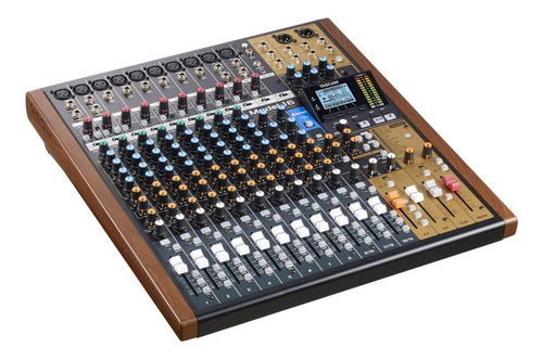 Imagem 1 de 4 de Mesa De Som Tascam Model 16 Mixer Analógico