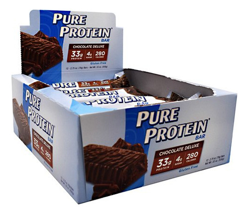 Pure Protein Barras, Sin Gluten, Corteza De Menta, 1.76 Onza