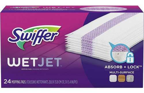 Repuesto Mopas Wet Jet 24un. Swiffer