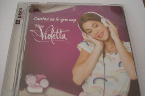 Cd Violetta Cantar Es Lo Que Soy Cd+dvd
