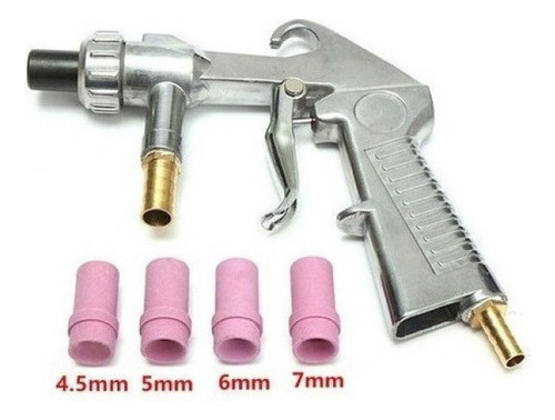Conjunto De Pistolas De Jateamento Com Bicos