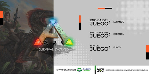 Ark Survival Evolved Formato Físico Ps4 Original