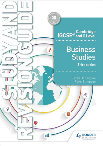 Cambridge Igcse And O Level Business Studies Study And Revis