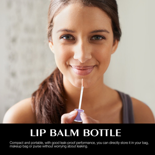 Paquete De 10 Envases De Bálsamo Labial Vacíos Con Aplicador