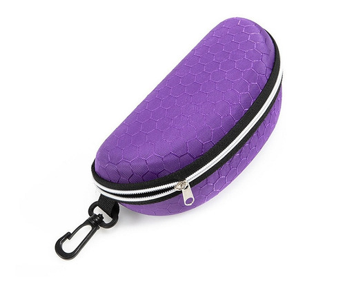Estuche Protector De Gafa De Sol Porta Lente - Morado