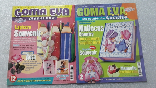 Goma Eva Lote De 9 Revistas. Se Vende Lote Completo. Muy Bue (Usado)
