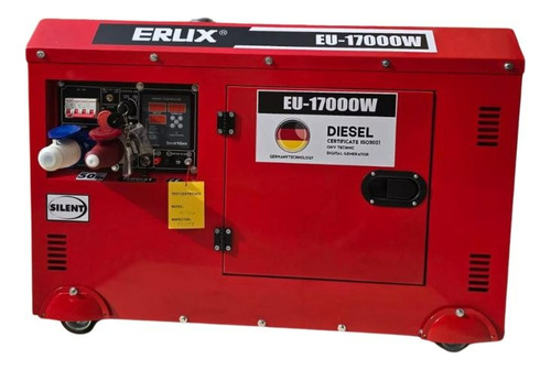Generador Diésel Erux 12kva Con Ats