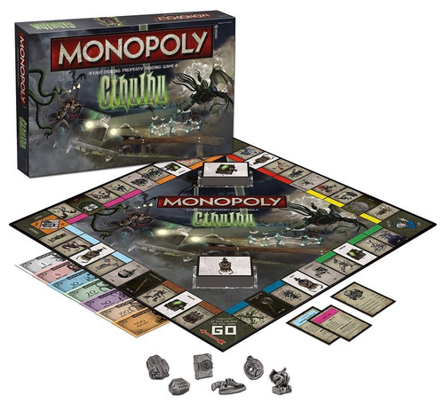 Monopoly Edición Especial Cthulhu Edition Colección Juego