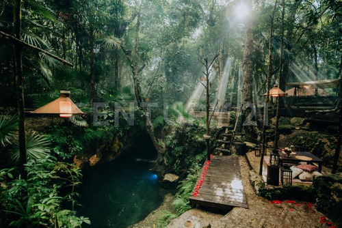 Terreno Con Villa Y Cenote En Ruta De Los Cenotes, Puerto Morelos
