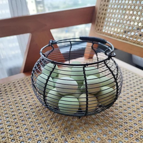 Organizador Portátil De Huevos De Alambrecesto Eggs