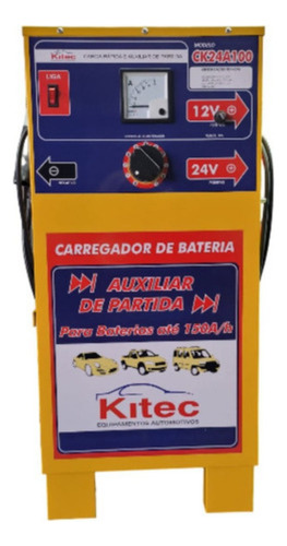 Carregador De Bateria 12v/24v150a Auxi. De Partida12v100a/h