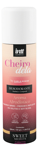 Desodorante Íntimo E Corporal Cheiro Dela Intt 166ml Afrodisíaco