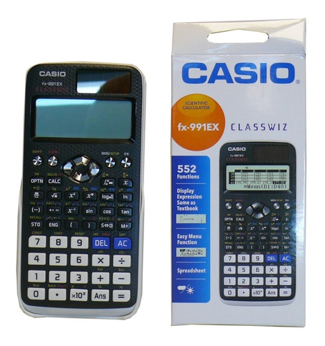 Calculadora Casio Científica Fx 991 Ex 552 Funciones