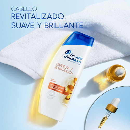 Shampoo Head & Shoulders Aceite De Argán 650 Ml