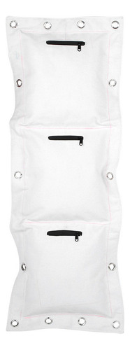 Wing Chun Wall Lona Punch Bolsa De Arena Vacía Objetivo Con