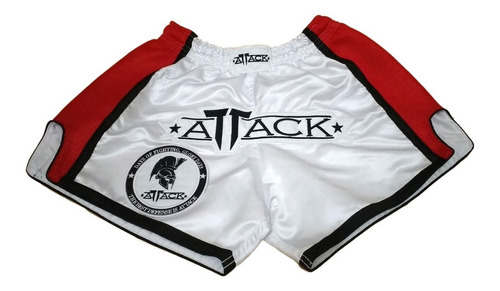 Shorts Muay Thai Attack Red P - M - G