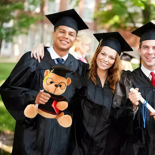 2 Unidades De Regalos De Graduación Con Forma De Oso De Pelu