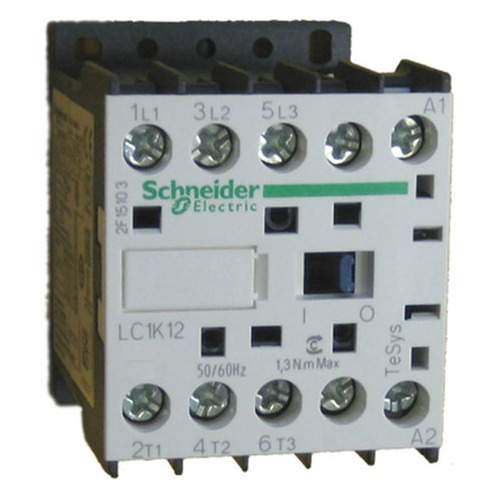 Mini Contactor Schneider 12a Bobina 380v 1na Lc1k1210q7