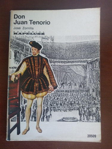Don Juan Tenorio Libro De José Zorrilla Ed.kapelusz