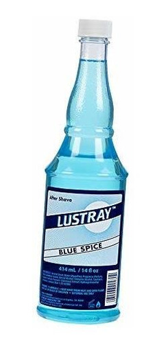 Lustray Blue Spice Para Después Del Afeitado Loción 14 Fl Oz