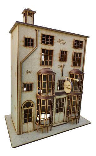 Ollivanders Wand Shop (harry Potter) Maqueta Rompecabezas 3d