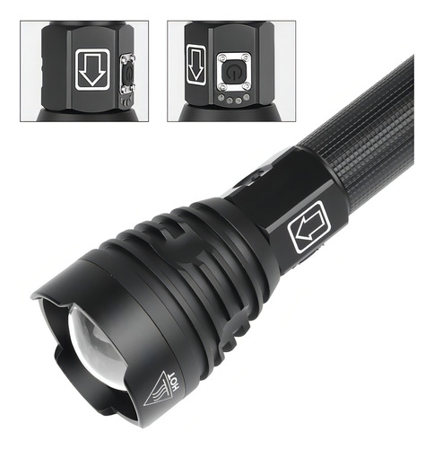 Xhp90.2 Led Linterna Más Potente Linterna