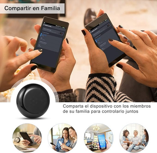 Control Remoto Infrarrojo Inteligente Universal Wi-fi + Ir, Mando Infrarrojo Inteligente Para Tv, Dvd, Aire Acondicionado, Stb, Etc, Compatible Con Alexa, Google Home, Ifttt, Siri