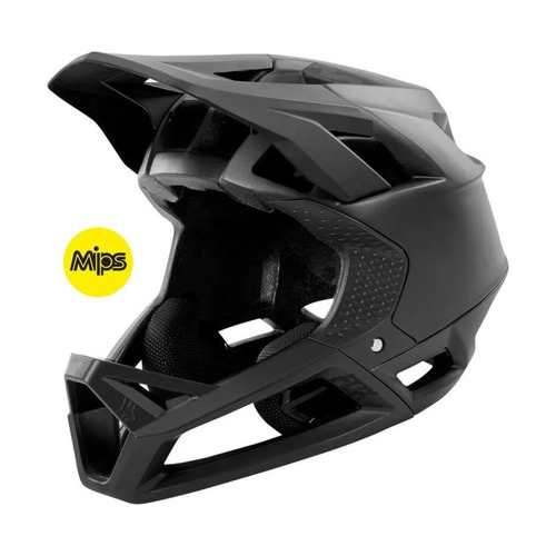 Capacete Bike Fox Proframe - Mips Full Face Mountain Bike Cor Preto Tamanho M