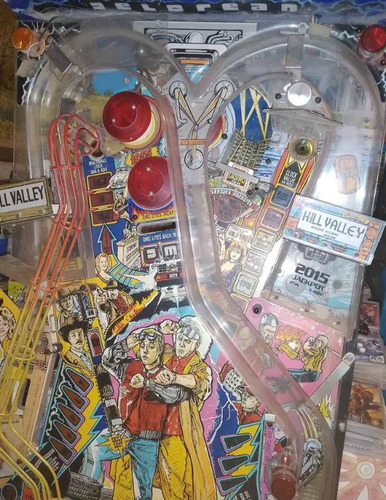 Playfield De Pinball Back To The Future (Usado)