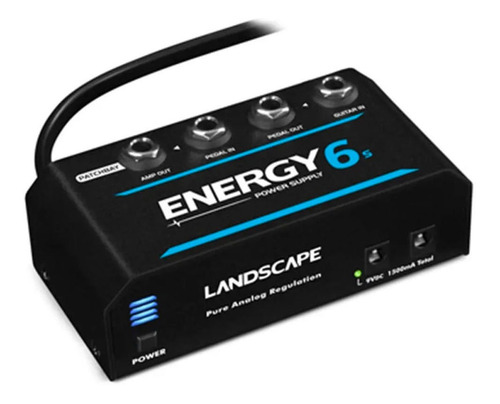 Fonte Landscape Energy 6s Para Pedais 1500ma
