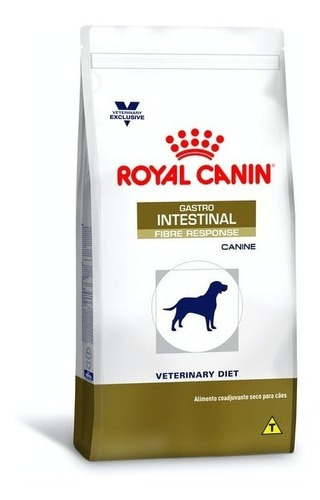 Alimento Royal Canin Veterinary Care Canine Gastrointestinal Fibre Response para cão adulto todos os tamanhos sabor mix em sacola de 10.1kg