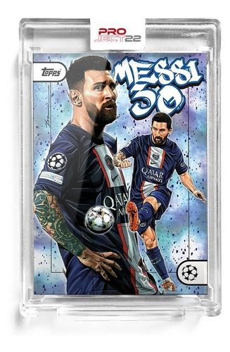 Lionel Messi 30 P S G Futbol Tarjeta Topps Project22®  