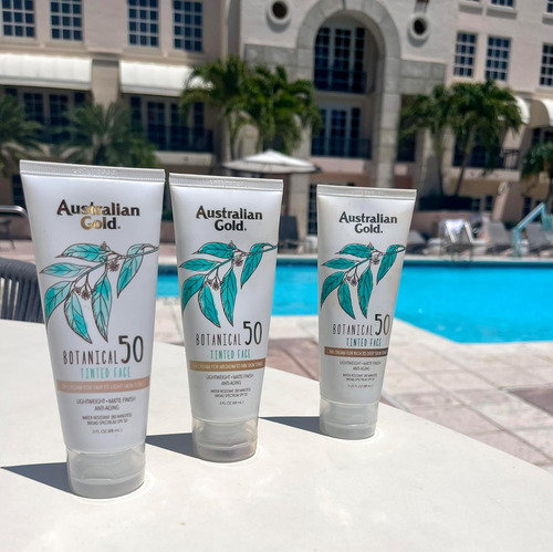 Australian Gold Protector Solar Mineral Tintado Spf 50 Botán