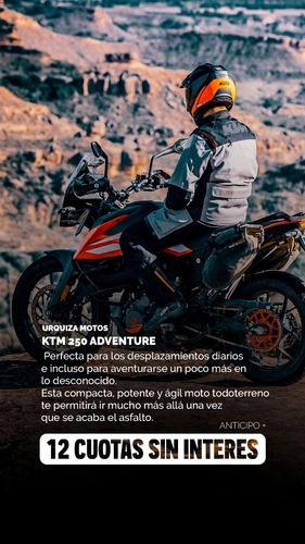 Imagen 1 de 12 de Ktm 250 Adventure 2022 Moto 0km Urquiza Motos 