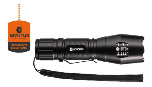 Imagem 3 de 6 de Lanterna Storm T6 Invictus Resistente À Água Ipx6