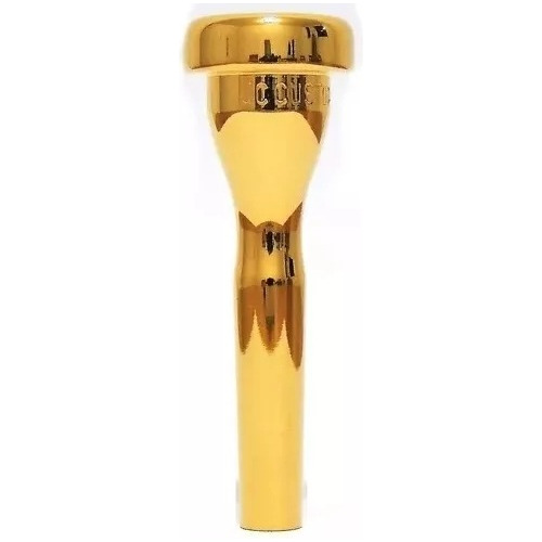 Bocal Jc Custom Xlt Para Trompete Gold Dourado - Escolha Nº