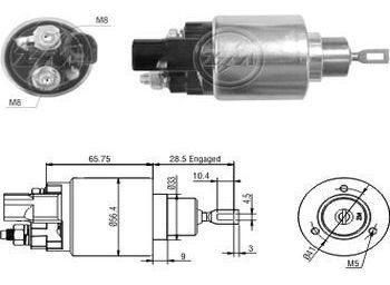 Solenoide Bosch Toyota Hilux Nueva