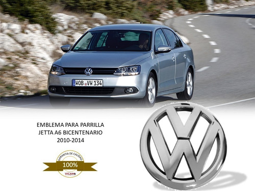 Emblema Para Parrilla Volkswagen Jetta 2010-2014