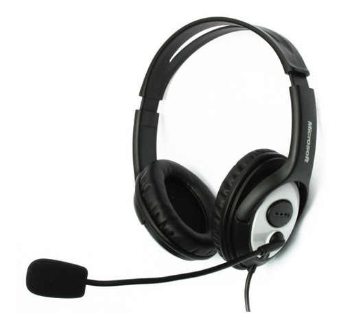 Imagen 2 de 3 de Diadema Usb Stereo Con Micrófono, Microsoft Lifechat Lx-3000