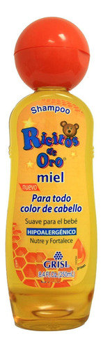 Honey Bee Ricitos De Oro Shampoo| Champú Para Bebé Con Ta.