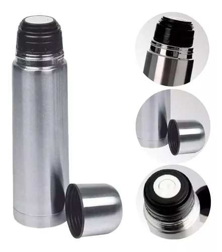 ▷ Termo de acero inoxidable de 500 ml marca Quttin para tomar un rico Mate  Argentino