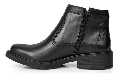 Bota Cuero Mujer Botita Clasica Botineta Zapato Briganti