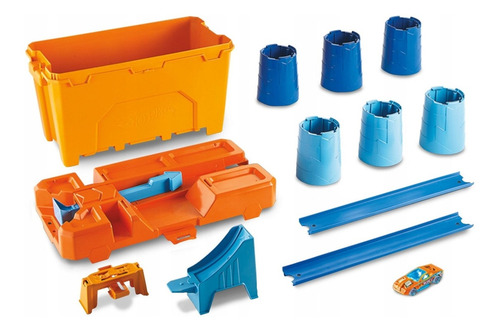 Pista Hot Wheels Track Builder Caixa Gcf91- Mattel