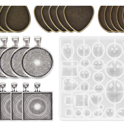 Abalorios Con Base Colgante For Hacer Joyas, Manualidades,