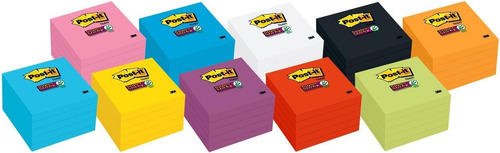 Notas Superadhesivas Post-it, 3 X 3 Pulgadas, 5 Bloques, ...