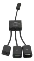 Comprar Mm Conector Micro Usb 3 En 1 Macho A Hembra Y Doble Usb 2.0