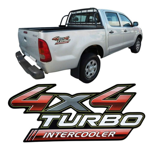 Calcomanías Para Camionetas 4x4 Turbo Intercooler Kit X2