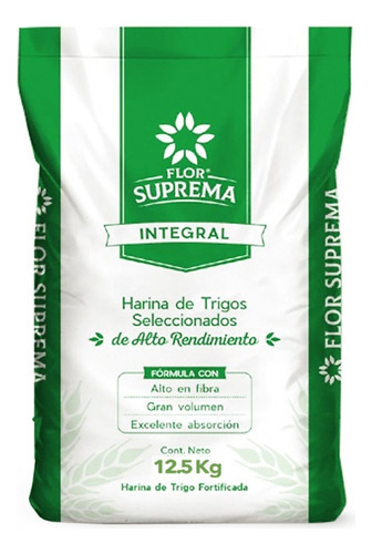 Harina Integral Trigo X12.5kg