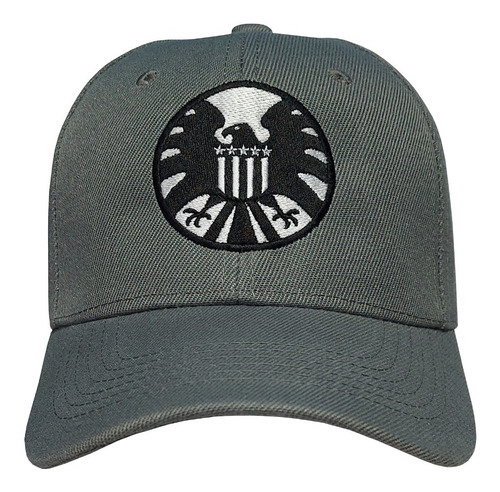 Gorra Shield Bordada, Avengers, Captain Marvel, End Game.