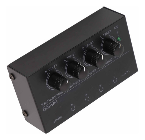Mini Divisor De Fone De Ouvido Multicanal, Amplificador De F